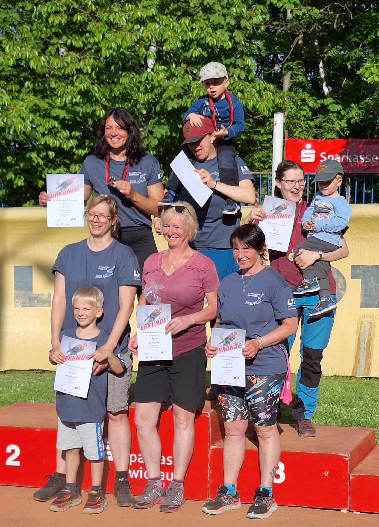 Siegerehrung Seniorinnen